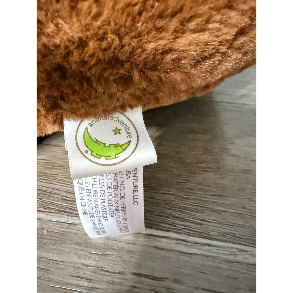 Animal Adventure Brown Puppy Dog Plush - Picture 3 of 5